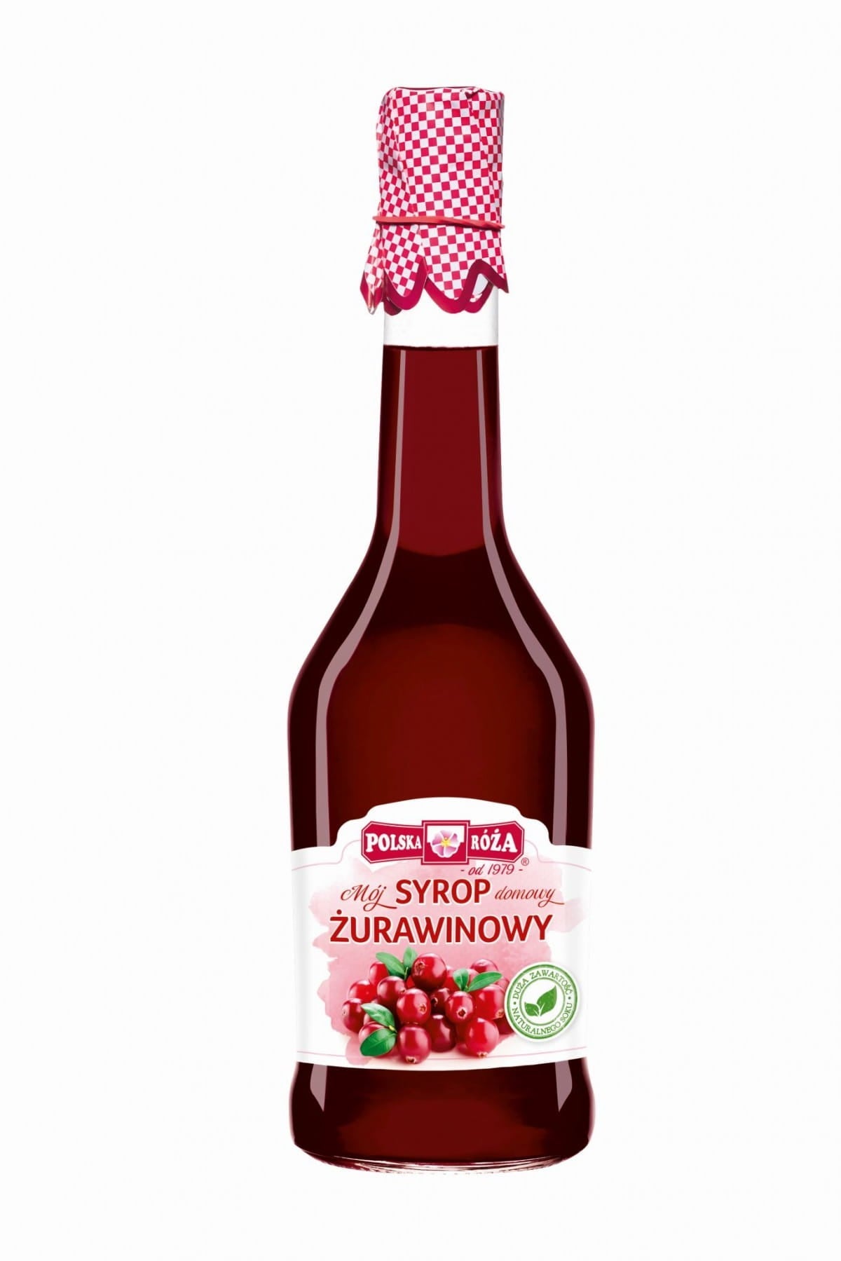 Brusinkový sirup 500 ml POLSKA RÓŻA