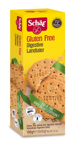 Verdauungslandtaler glutenfreie Kekse 150 g SCHÄR