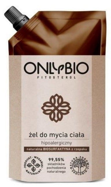 Gel mandi badan hipoalergenik 500 ml pakej isi semula ONLYBIO