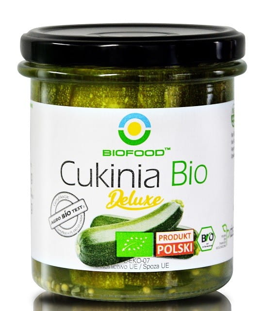 Courgette in Deluxe-Sole glutenvrij BIO 320 g (200 g) - BIO VOEDINGSMIDDELEN
