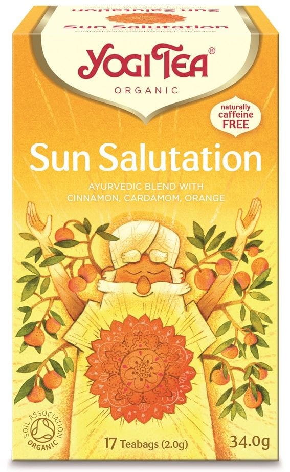 Tè Saluto al Sole BIO (17 x 2 g) 34 g - YOGI TEA