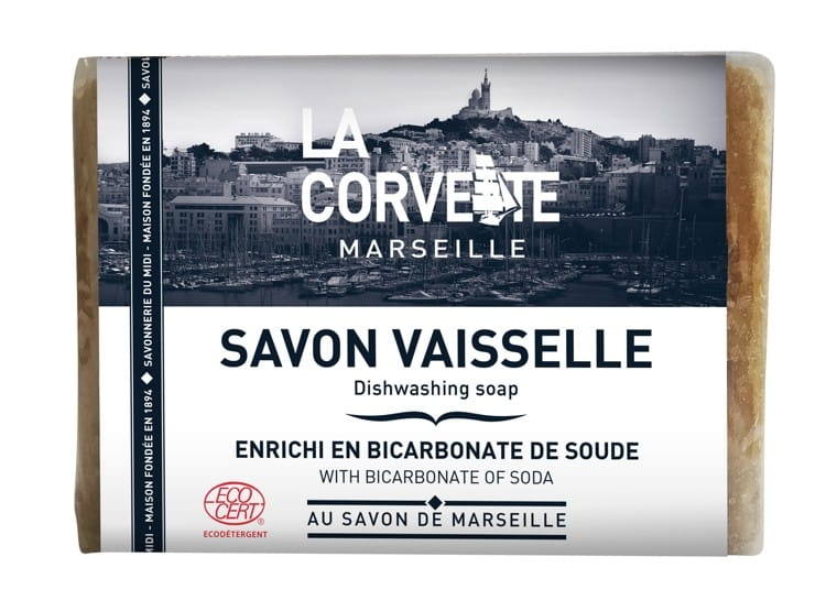 Marseille oppvaskmiddel med natron øko 200 g - LA CORVETTE
