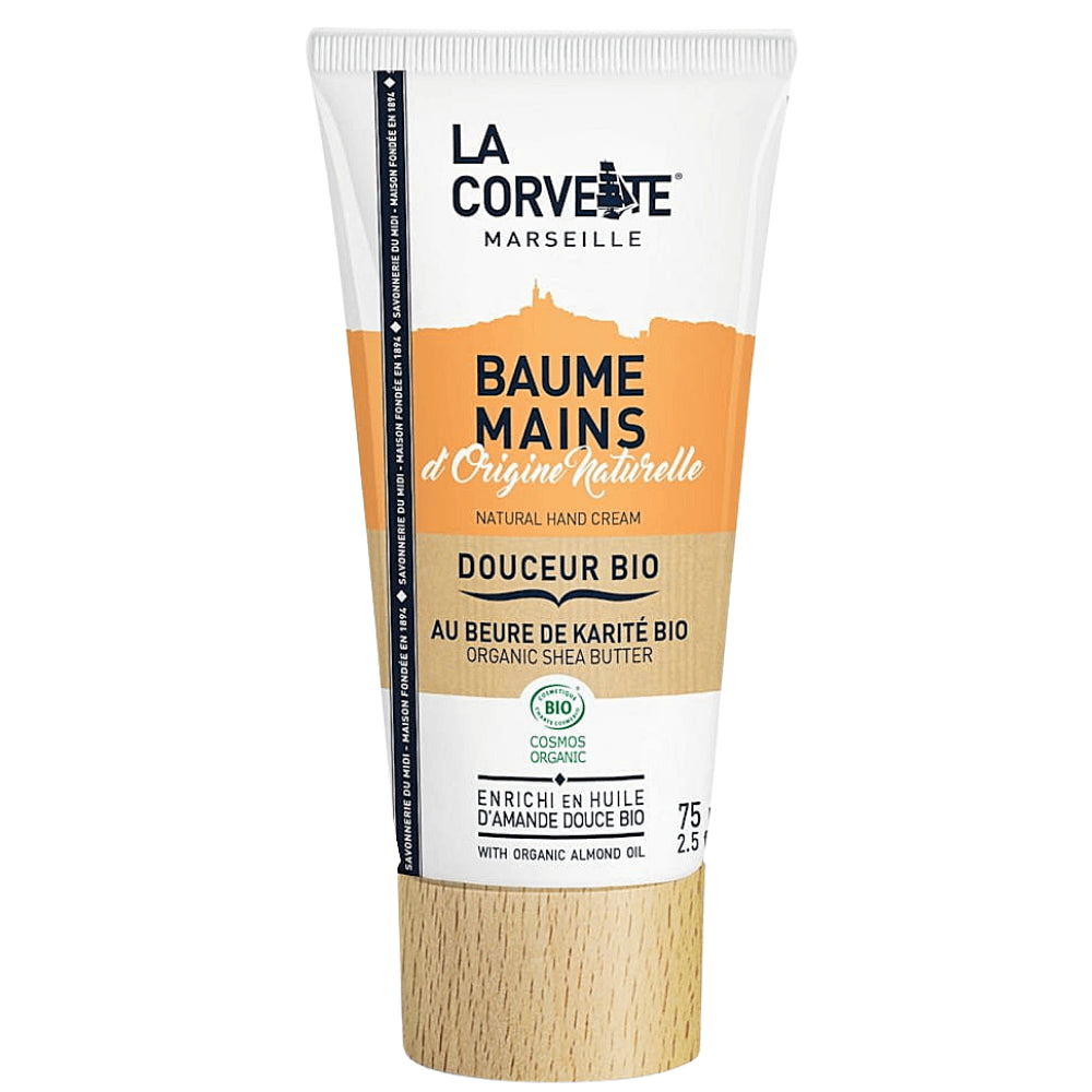 Sheabutter - sladký ekologický mandlový ruční balzám 75 ml - LA CORVETTE