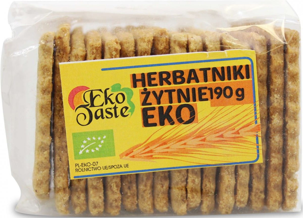 Veganské žitné sušenky BIO 190 g - EKO-Geschmack