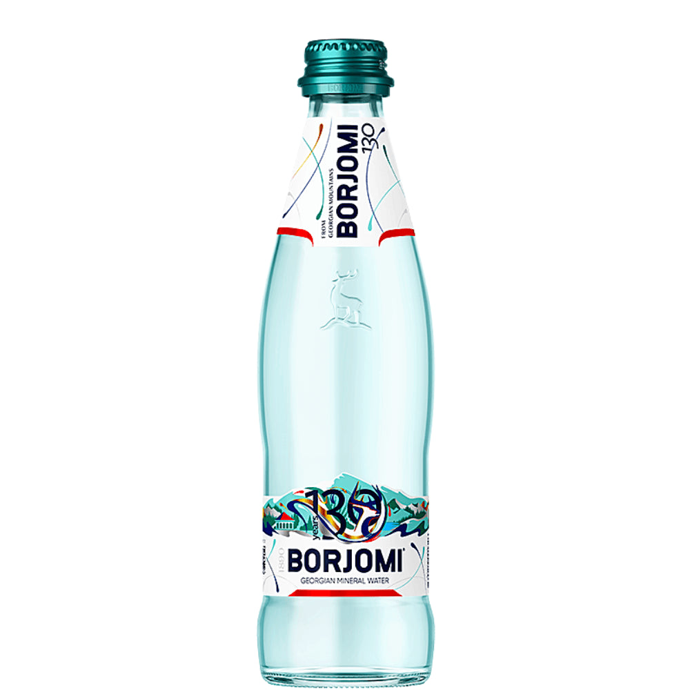 Gelas Air Mineral Berkilau 330 ml - BORJOMI