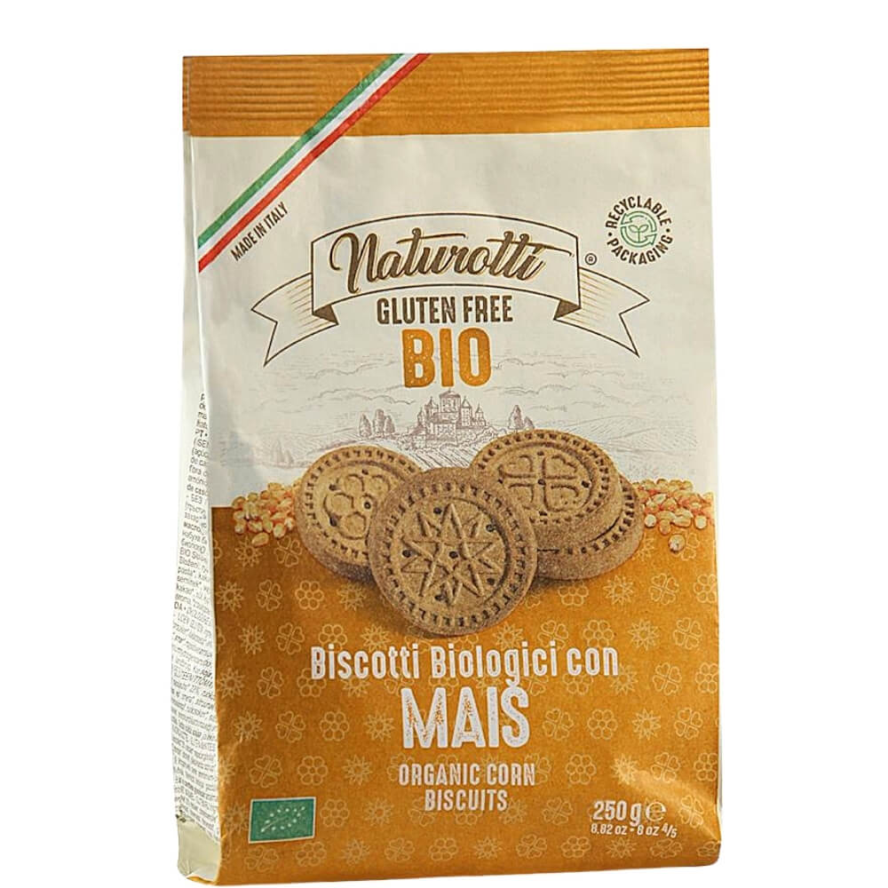 Bezlepkové rýžové a kukuřičné koláče BIO 250 g - NATURA PASTA