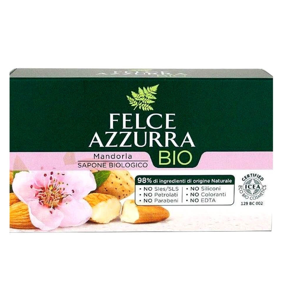 Mandlové ekologické mýdlové kostky 125 g - FELCE AZZURRA