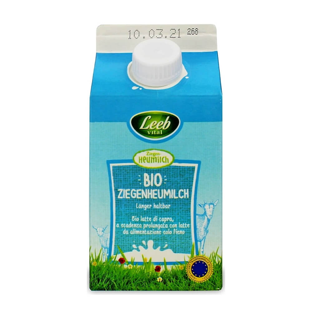 Čerstvé kozí mléko (min. 3 % tuku) BIO 500 ml - LEEB VITAL
