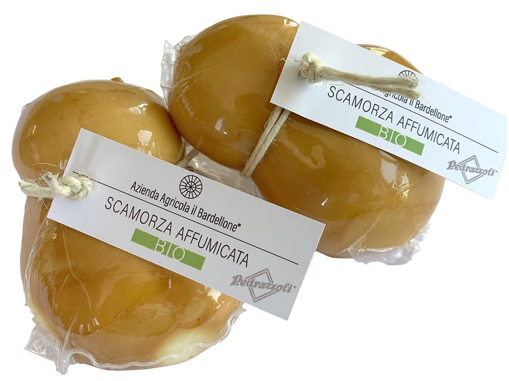 Scamorza affumicata affumicata BIO 240 g - AZIENDA AGRICOLA IL BARDELLONE