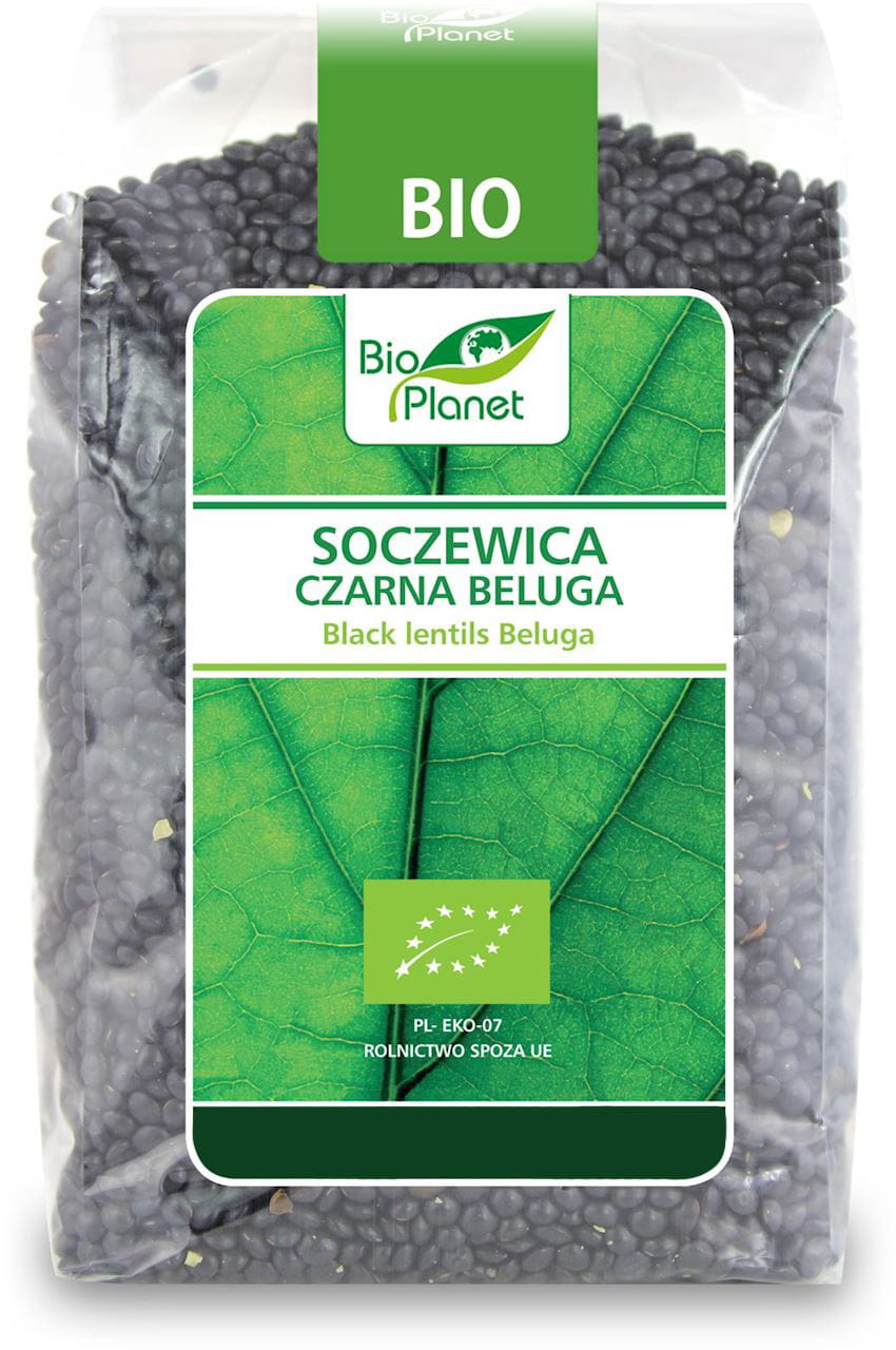 Schwarze Belugalinsen BIO 400 g - BIO PLANET