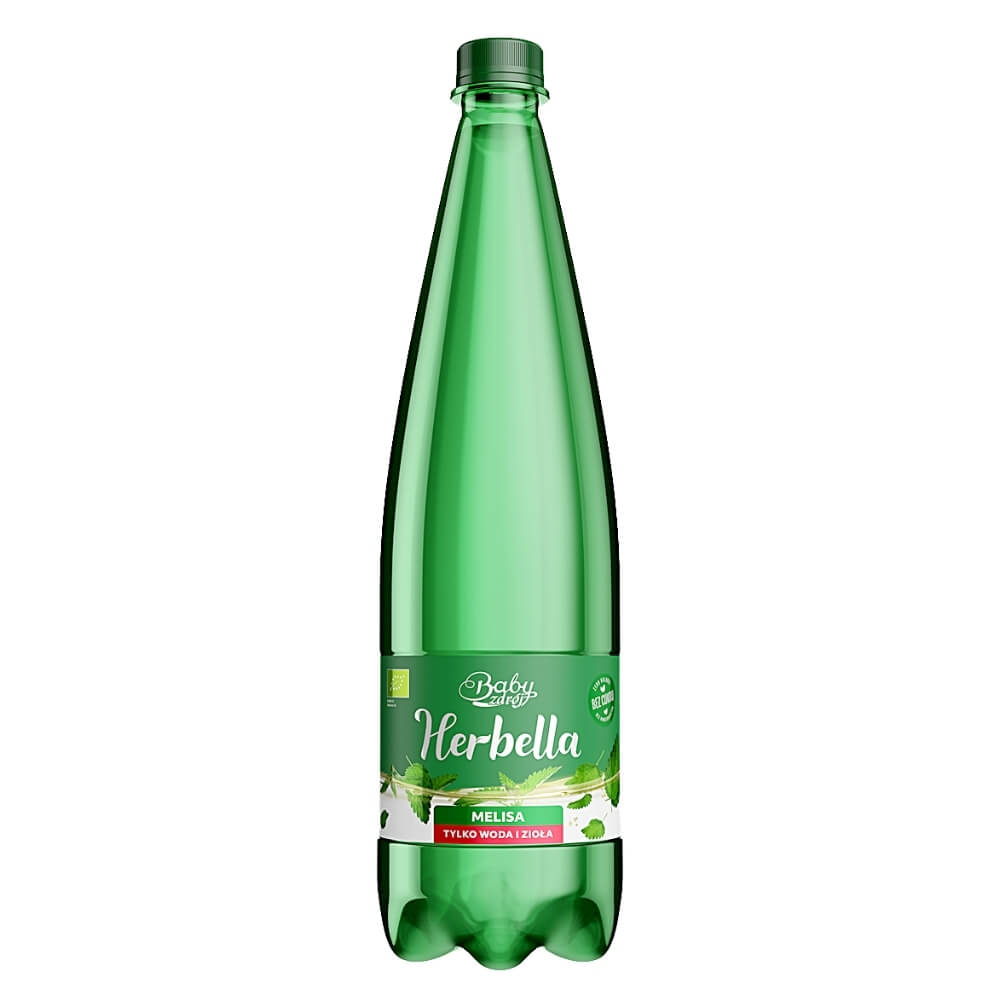 น้ำอัดลมรสมะนาวบาล์มออร์แกนิก 1000 มล. - BABY ZDRÓJ HERBELLA