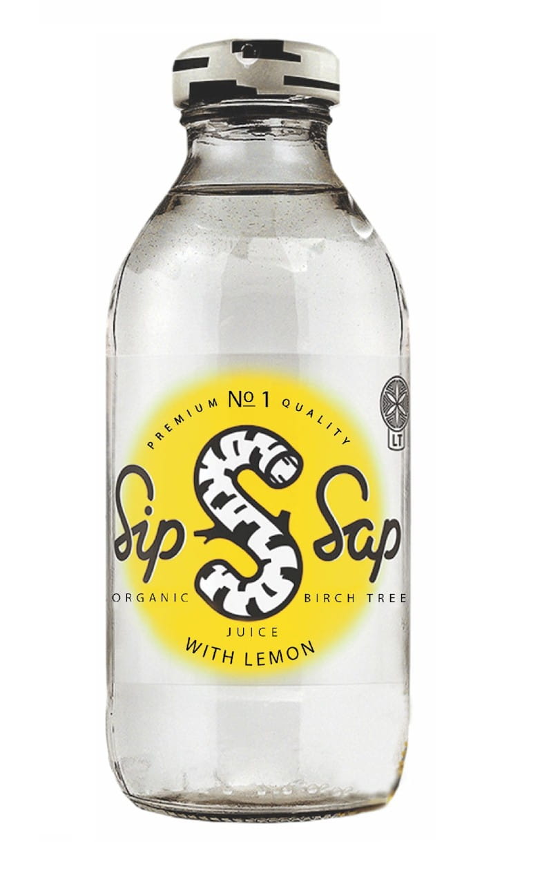 Suco de bétula com suco de limão sem glúten orgânico 330 ml - SIPSAP