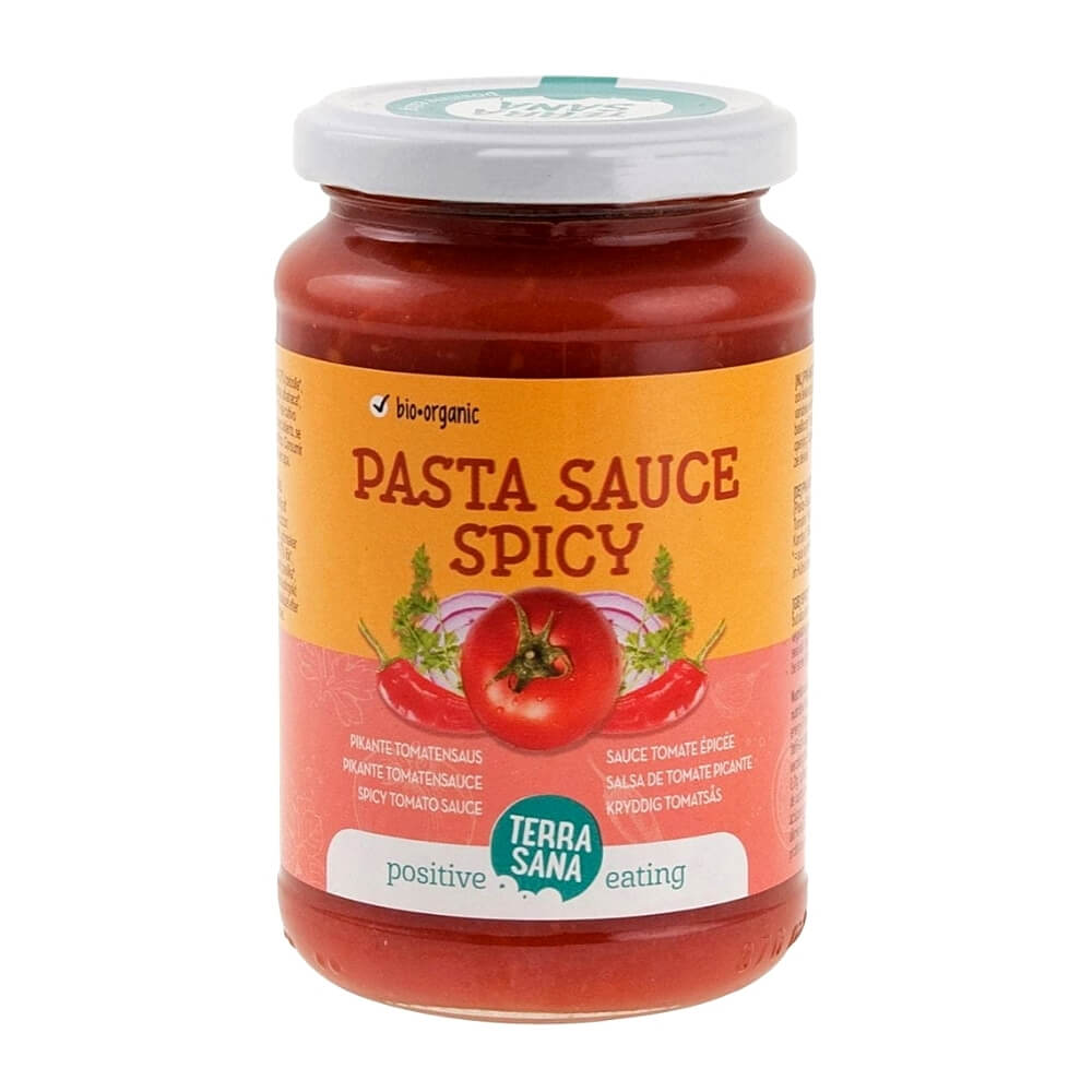 Pikante Tomatensauce BIO 340 g - TERRASANA