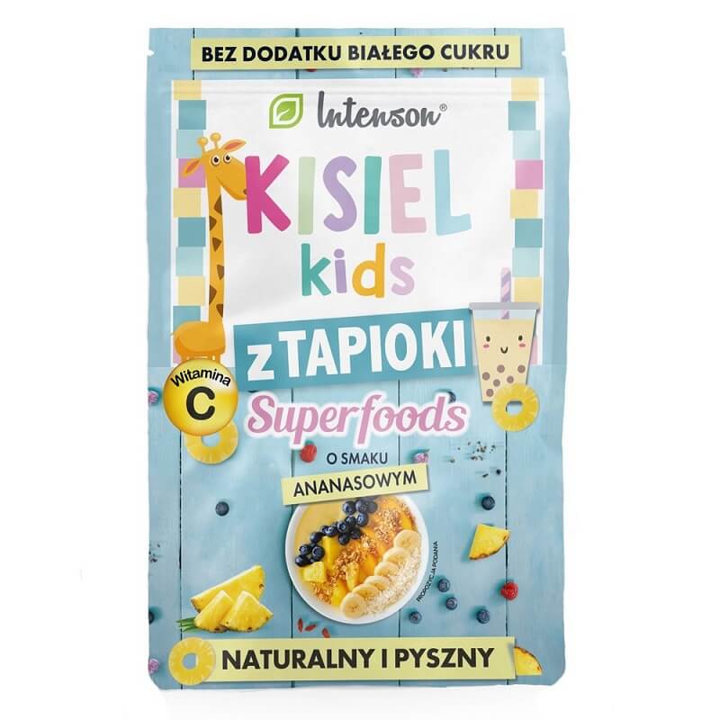 Kisiel Kids med tapioka med ananassmak 30g INTENSON
