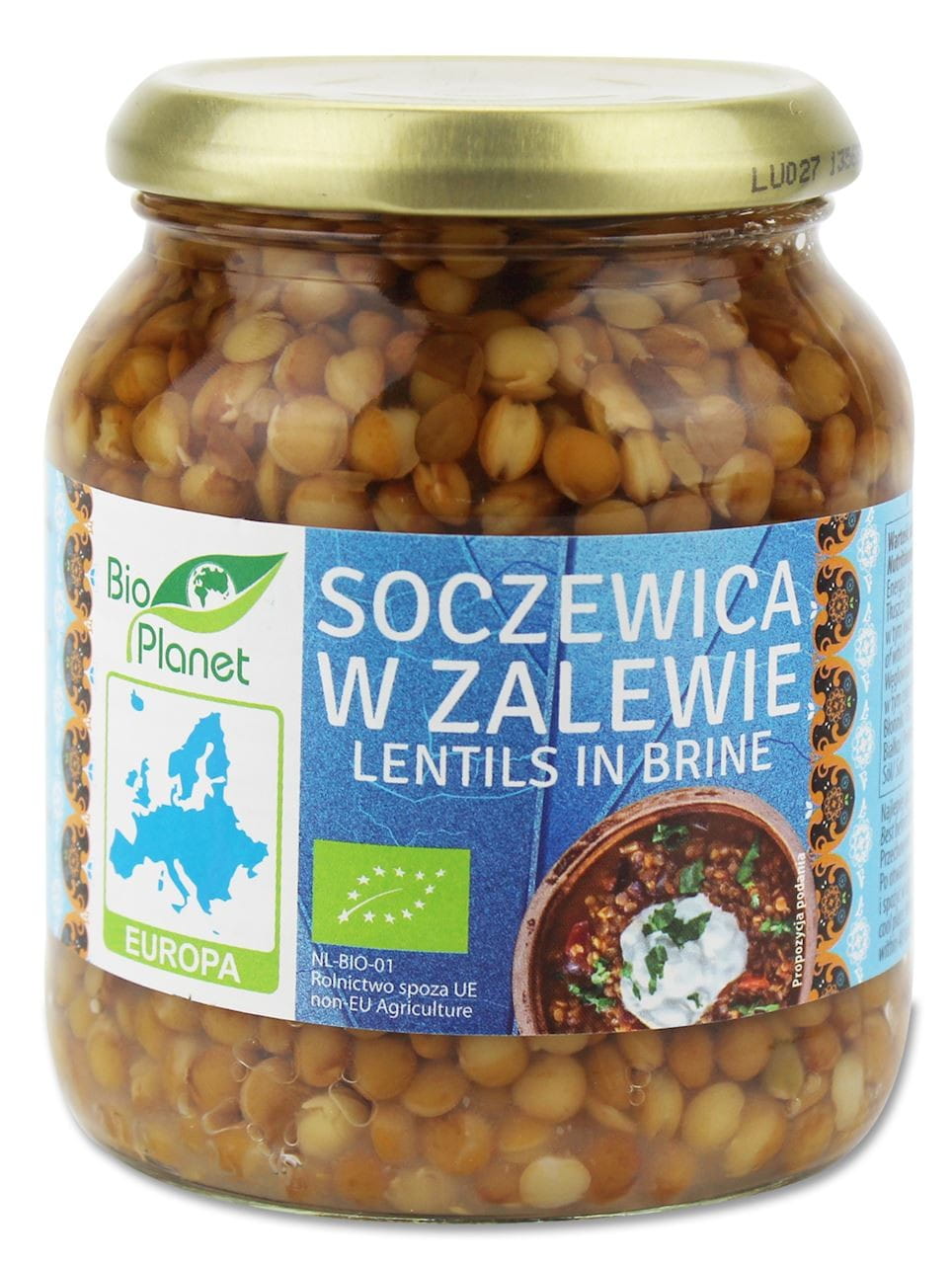 Sós lében lévő lencse BIO 360 g (210 g) - BIO PLANET