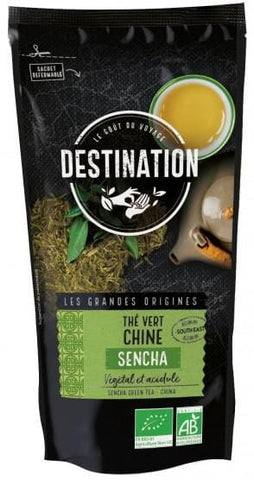 Grüner Sencha-Tee aus China 80g ECO DESTINATION