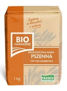 Wheat bread flour type 750 1 kg ECO - BIO HARMONY