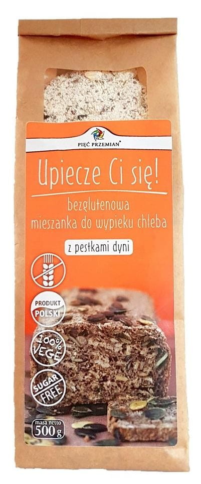 Campuran roti dengan biji labu tanpa gluten 500g LIMA PERUBAHAN