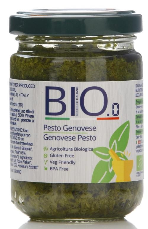 Pesto Genovese (Genua) ohne Gluten 130g EKO GESTAL