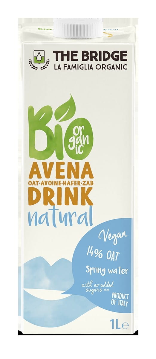 Natural oat drink 1000ml EKO THE BRIDGE