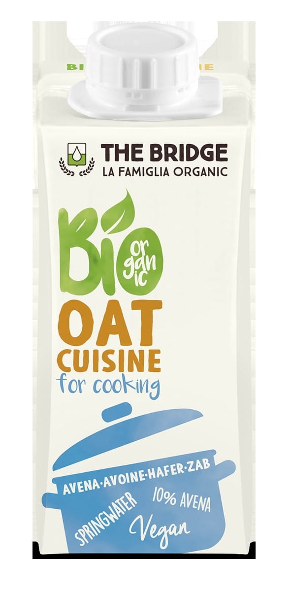 Crema d'avena per cucinare 200ml EKO THE BRIDGE