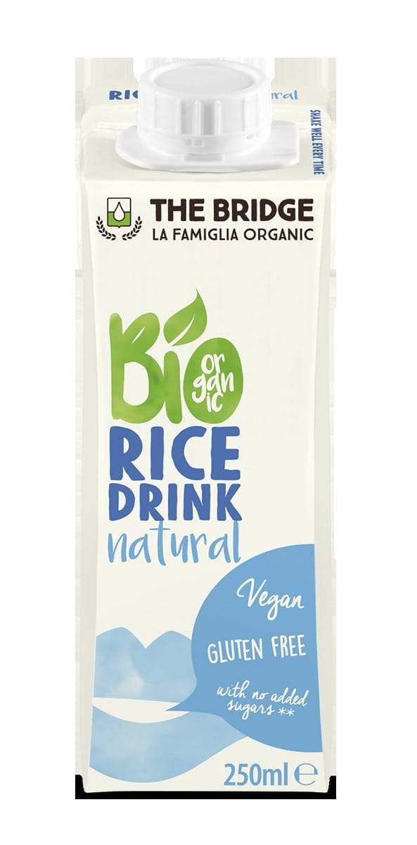 Naturligt risdryck utan gluten 250ml EKO THE BRIDGE