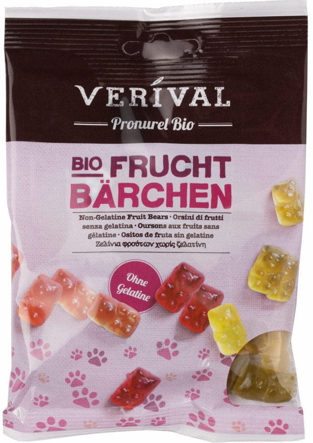 Fruchtgelees ohne Gelatine 100g EKO VERIVAL