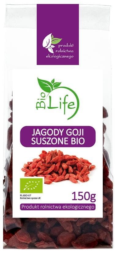 Afine goji uscate 150g ECO BIO LIFE