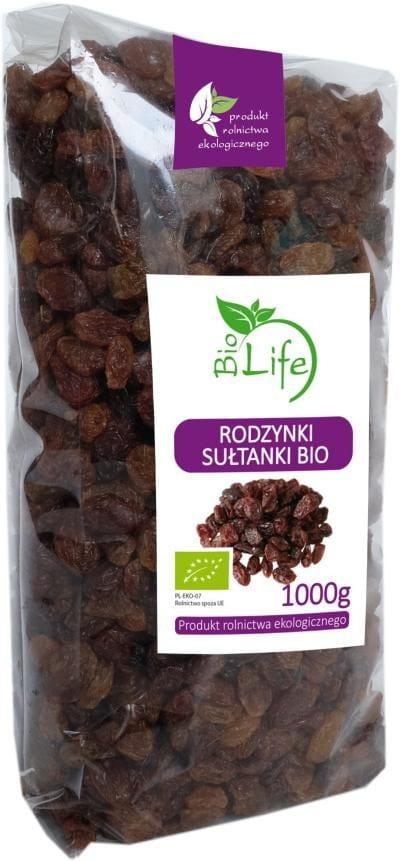 Uvetta Sultanina 1 kg EKO BIO LIFE