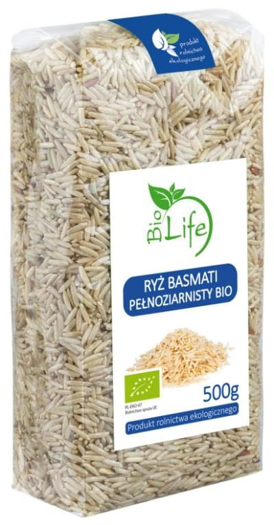 Wholegrain Basmati rice 500g EKO BIO LIFE