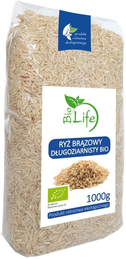 Brauner Långkornsris 1 kg EKO BIO LIFE