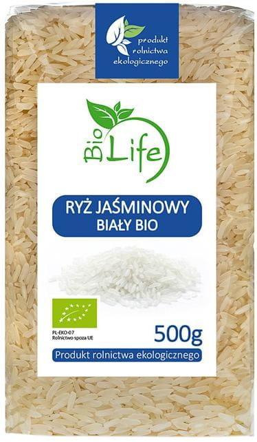Vit Jasminris 500g EKO BIO LIFE