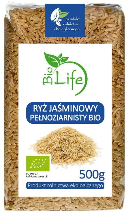 Täysjyvä-jasminriisi 500g EKO BIO LIFE