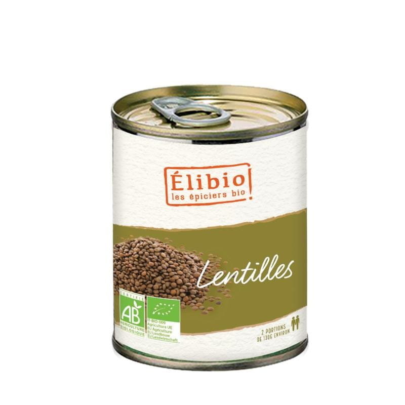 Canned lentils 400g EKO ELIbio