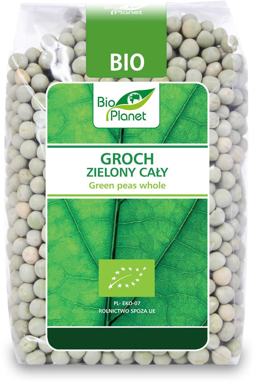 Celé zelené hrášky BIO 400 g - BIO PLANET