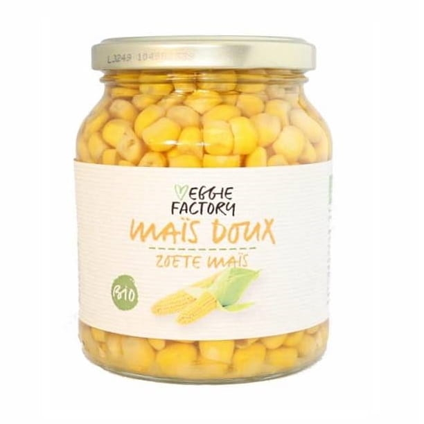 Sweet corn 340g EKO VEGGIE FACTORY