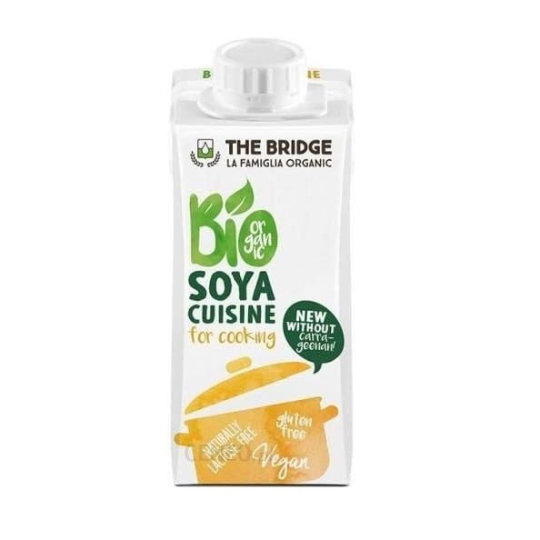 Crema di soia senza glutine per cucinare 200ml EKO THE BRIDGE