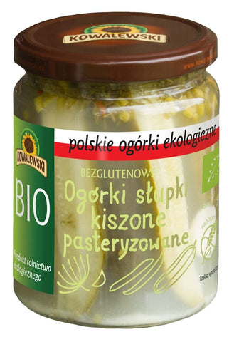 Eingelegte Gurken glutenfrei BIO 480 g (250 g) - KOWALEWSKI