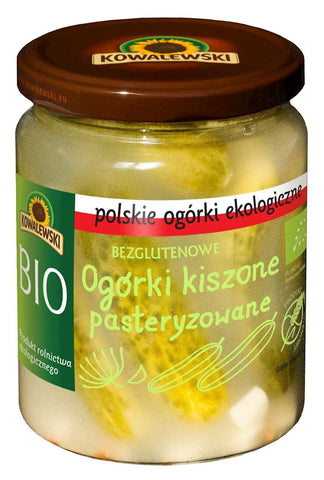 Glutenfreie eingelegte Gurken BIO 480 g (220 g) - KOWALEWSKI