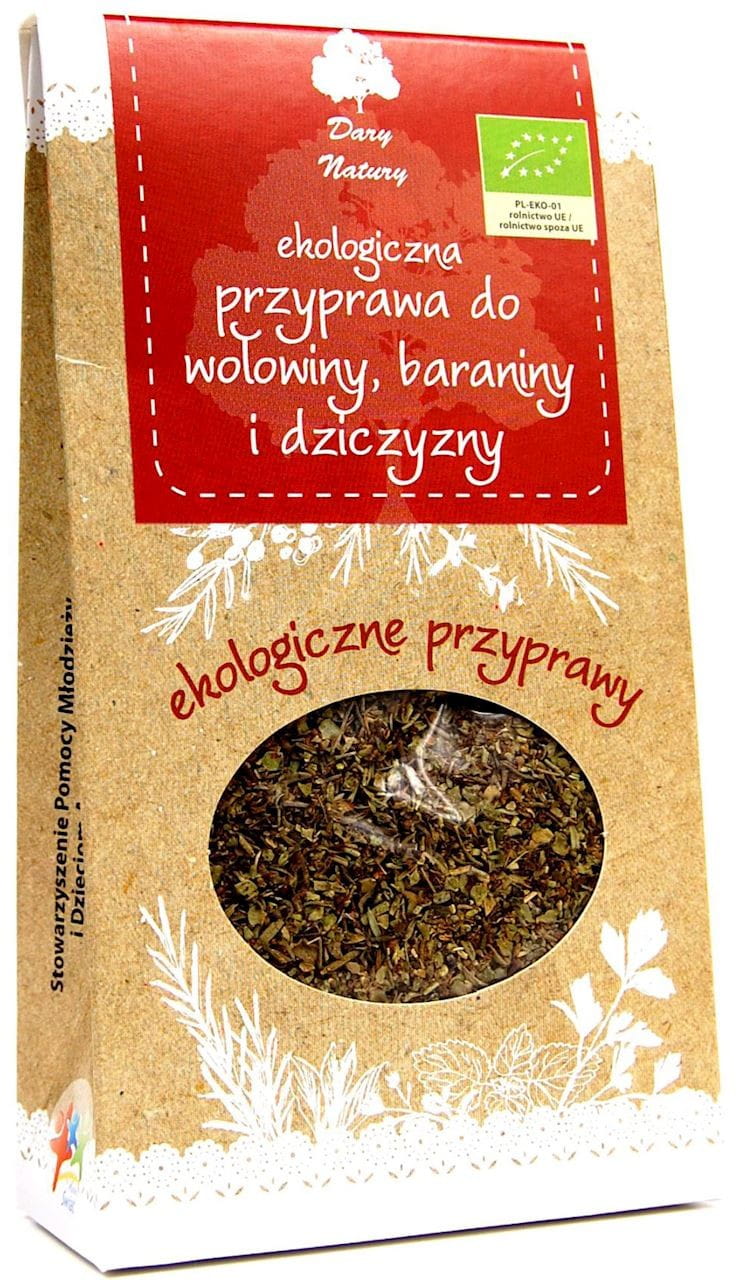 Hovězí, jehněčí a zvěřinové koření BIO 40 g - DARY PŘÍRODY