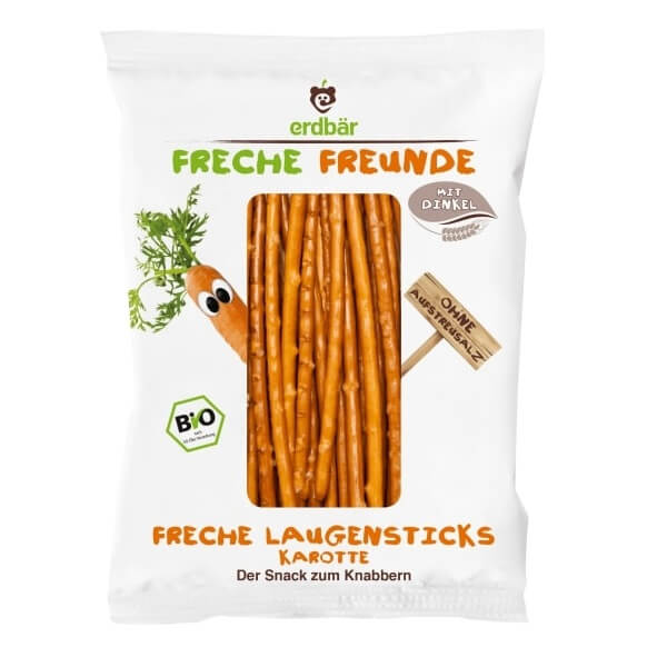 Špaldové tyčinky s mrkví 75g EKO ERDBAR