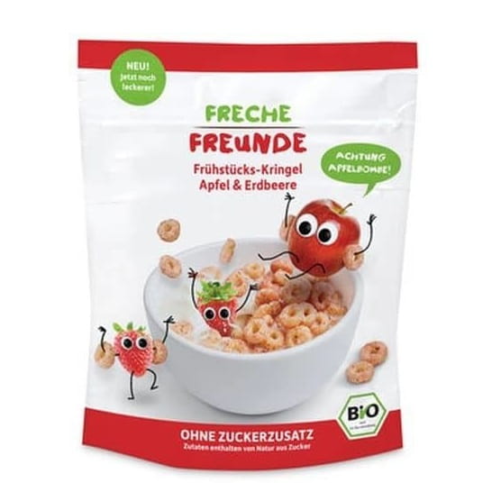Snídaňové cereálie jablko - jahoda bez cukru 125g EKO ERDBAR