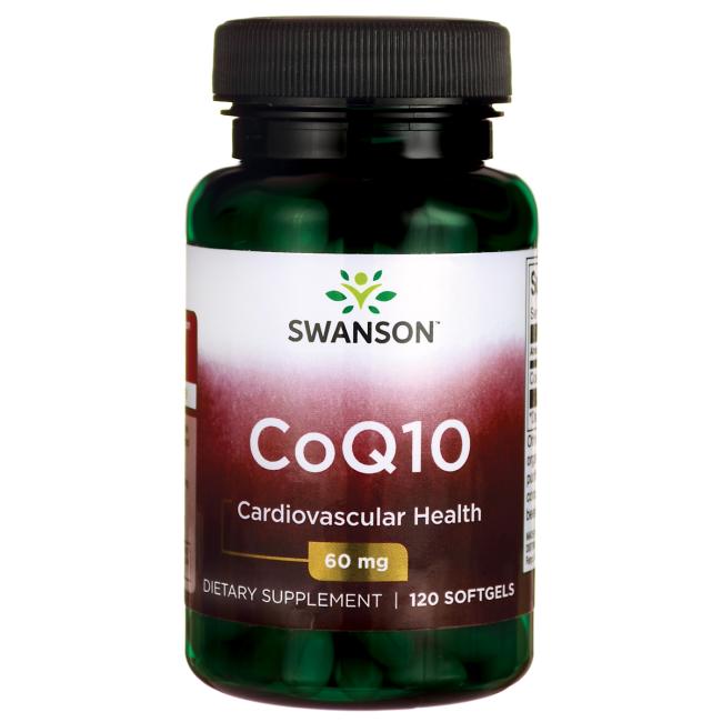 Coenzym Q10 60mg COQ10 120 كبسولة من SWANSON