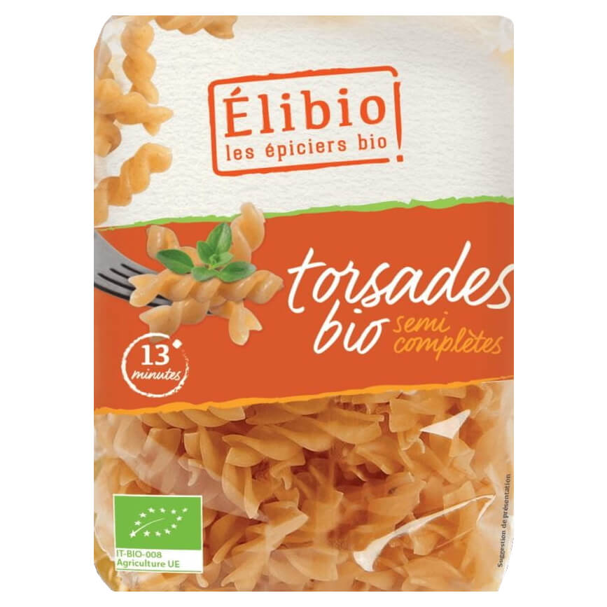 สปาเก็ตตี้ข้าวสาลีดูรัม 500g EKO ELIbio