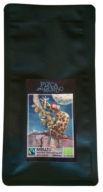 Horká čokoláda Mzuzu (přírodní) fair trade BIO 750 g - PIZCA DEL MUNDO