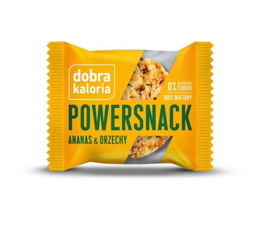 Powesnack Ananas a ořechy 30g DOBRÉ KALORIE