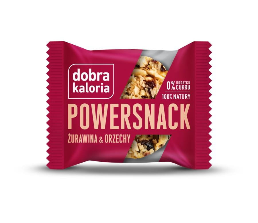 Powersnack Brusinky a ořechy 30g DOBRÉ KALORIE