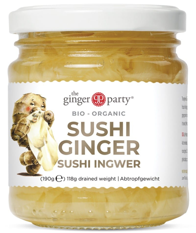 Halia Jeruk untuk Sushi BIO 190 g (118 g) - GINGER PEOPLE