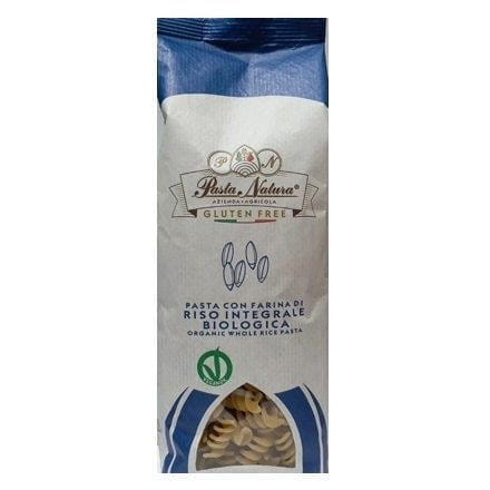 Pâtes (riz complet) Fusilli sans gluten BIO 250 g - NATURA PASTA
