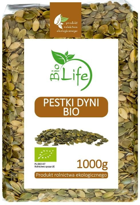 Pumpakärnor 1 kg EKO BIO LIFE
